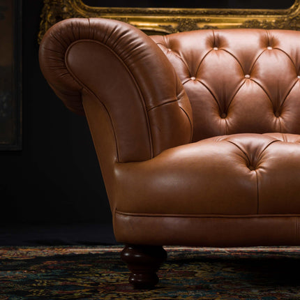 Oskar Chesterfield Club Armchair