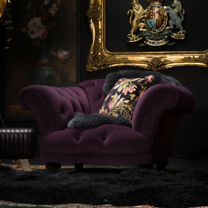 Oskar Chesterfield Club Armchair