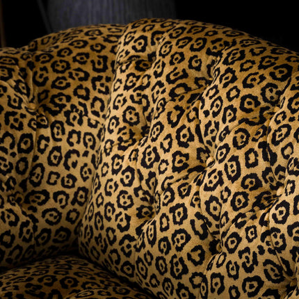 Oskar Chesterfield in Animal Velvet