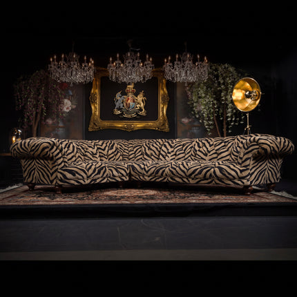 Oskar Chesterfield in Animal Velvet