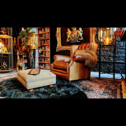 Oskar Wingback Chesterfield Armchair