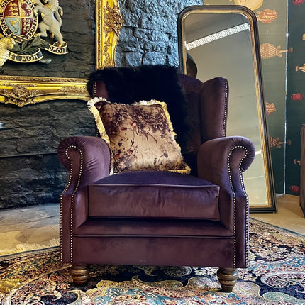 Oskar Wingback Chesterfield Armchair