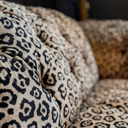Oskar Chesterfield in Animal Velvet