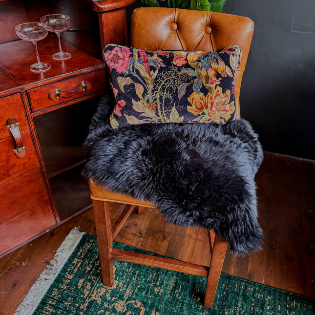 Oskar Chesterfield Bar Stool in Amalfi Brandy Leather