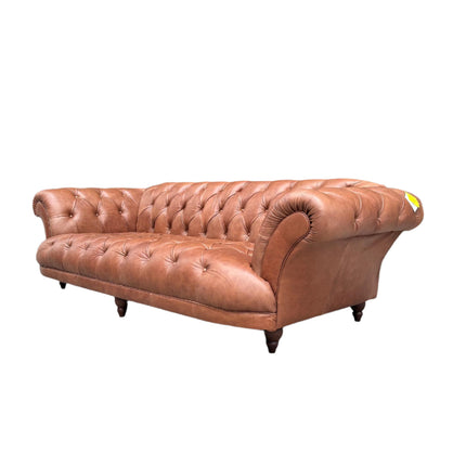 Oskar Italia Chesterfield in Arena Leather