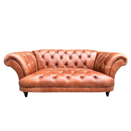 Oskar Italia Chesterfield in Arena Leather