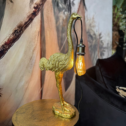 Ostrich Table Lamp