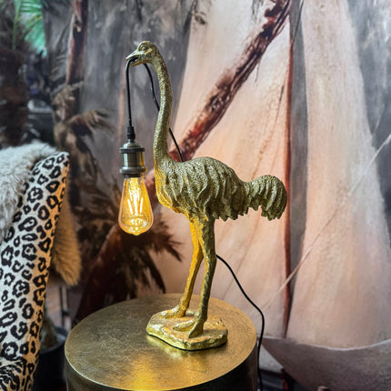 Ostrich Table Lamp