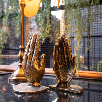Pair of Hands Bookends