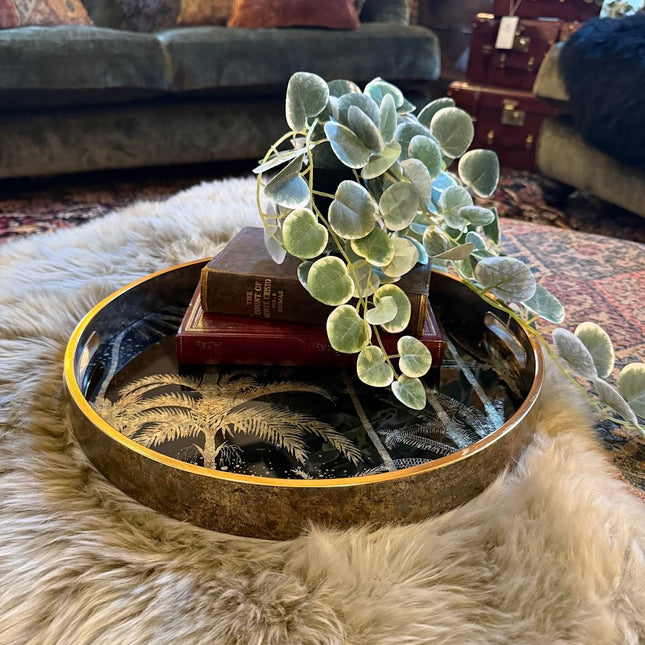 Palm Tree Pattern Tray