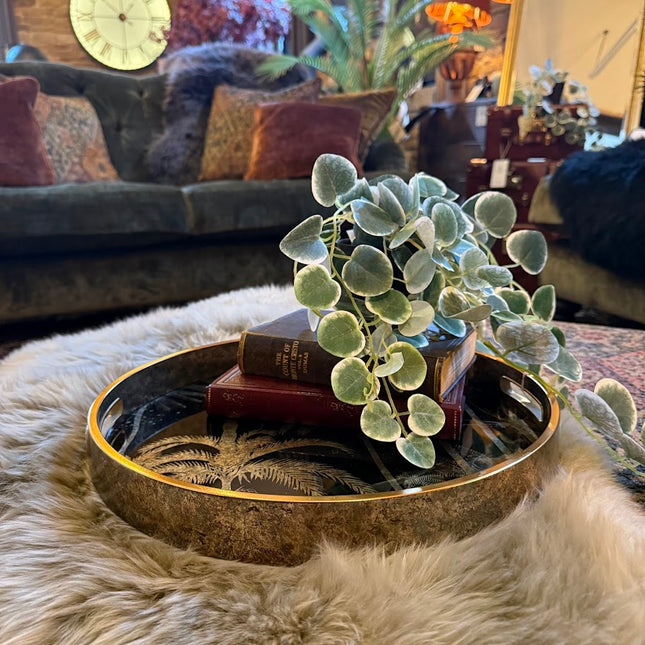 Palm Tree Pattern Tray