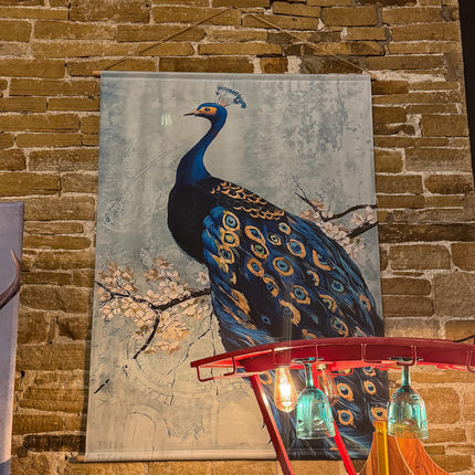 Peacock Canvas Wall Art