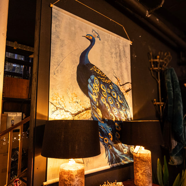 Peacock Canvas Wall Art