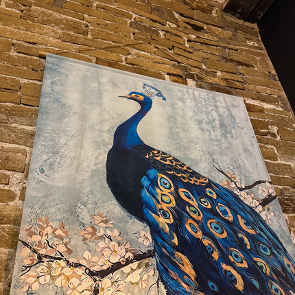 Peacock Canvas Wall Art