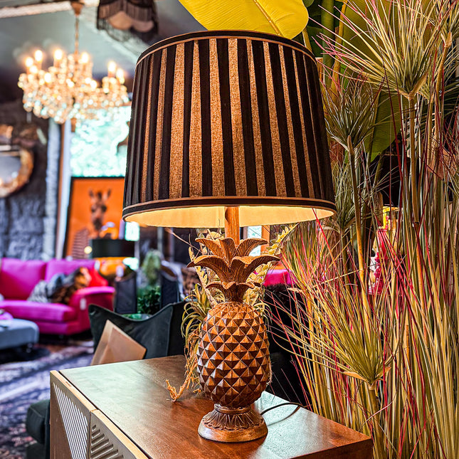 Pineapple Gold Table Lamp
