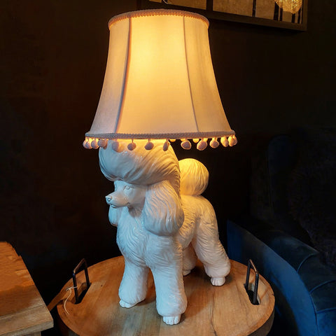 Pink Poodle Table Lamp (42 x 74.5 x 37cm)