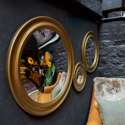 Pulse Round Bevelled Wall Mirror