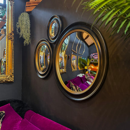 Pulse Round Bevelled Wall Mirror