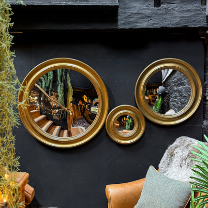 Pulse Round Bevelled Wall Mirror