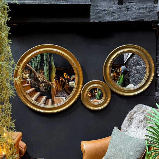 Pulse Round Bevelled Wall Mirror