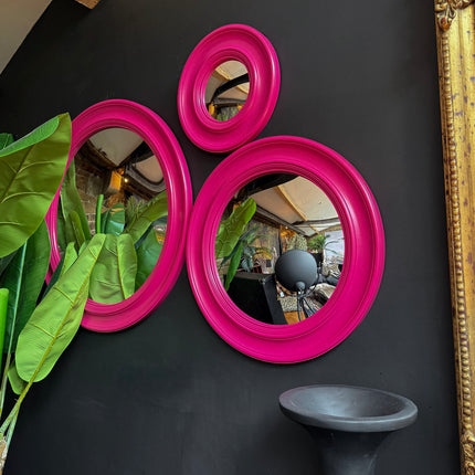 Pulse Round Bevelled Wall Mirror