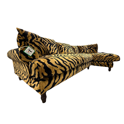 Dopamine in Zebra Gold Velvet