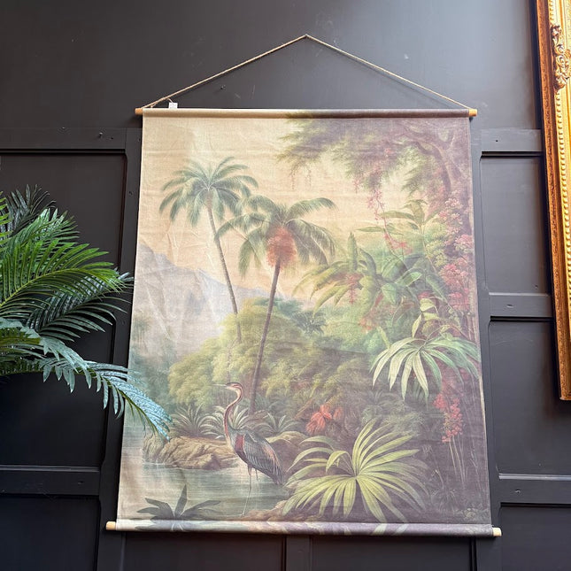 Extra Large Rainforest Landscape Hanging Canvas Print