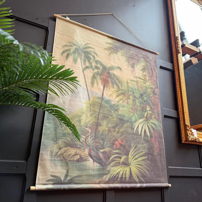 Extra Large Rainforest Landscape Hanging Canvas Print