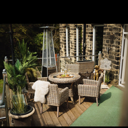 Rattan Outdoor Garden Dining Table