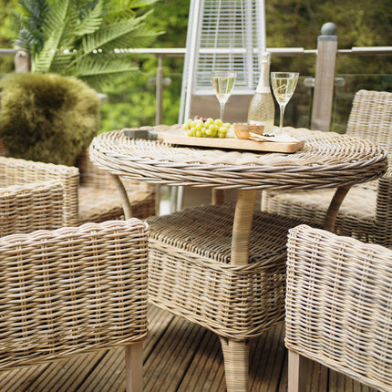 Rattan Outdoor Garden Dining Table