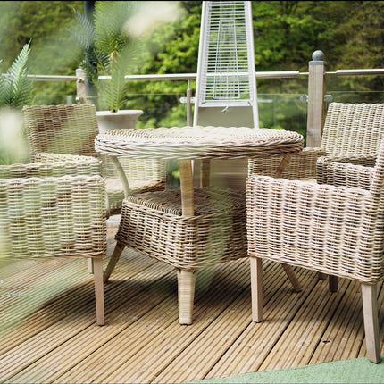 Rattan Outdoor Garden Dining Table