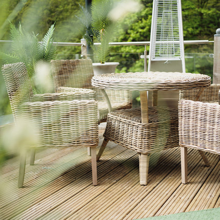 Rattan Outdoor Garden Dining Table