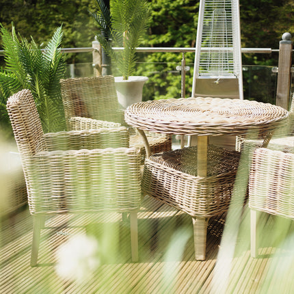 Rattan Outdoor Garden Dining Table