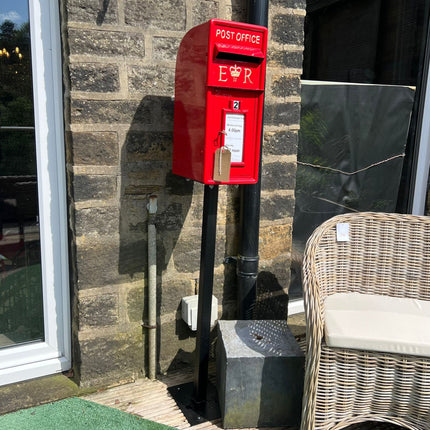 Red Royal Mail Postbox Replica - Cast Iron