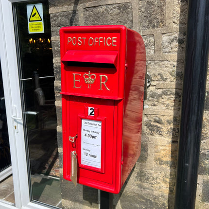 Red Royal Mail Postbox Replica - Cast Iron