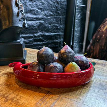 Red Chilli Pepper Serving Dish