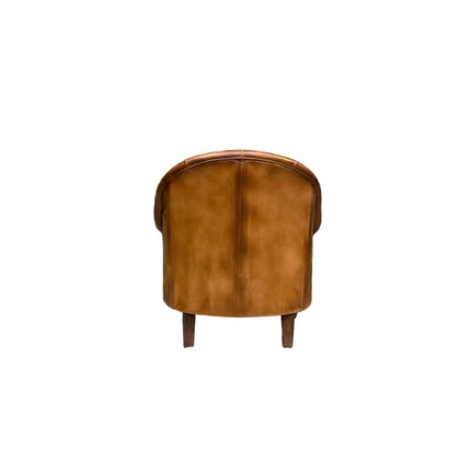 Regent Chesterfield in Hand Antiqued Buffalo Leather - (Various Sizes) - Factory Seconds