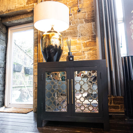 Regent Noir 2 Door Wooden Sideboard