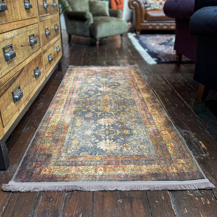 Rug Distressed Grey - Runner