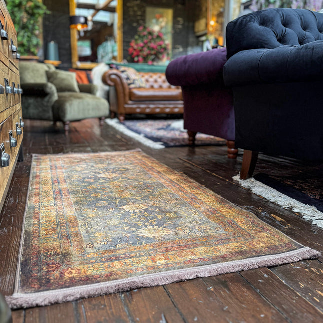 Rug Distressed Grey - Runner