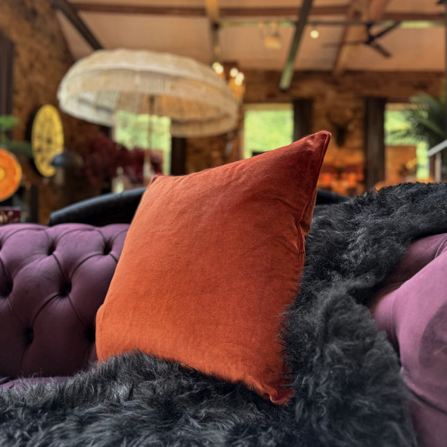 Scatter Cushion in Opulence Velvet (Various Colours)