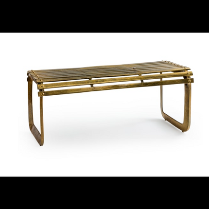 Aluminium Antique Gold Bench