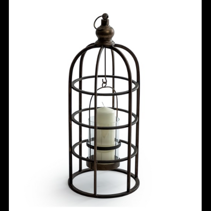 Industrial Metal Bird Cage Lantern