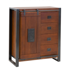 Fusion Industrial 4 Drawer Cabinet - Clearance