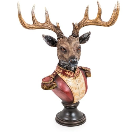 Square Base Medium Gentry Stag Bust