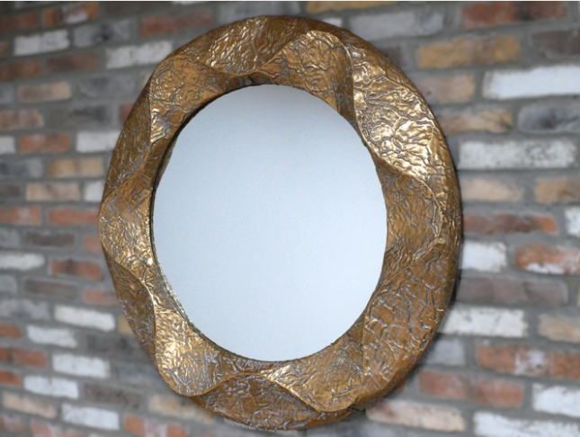 Large Circular Mirror