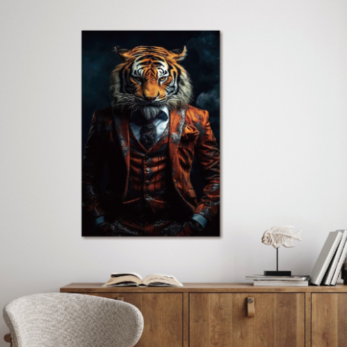 Large Tiger Wall Art