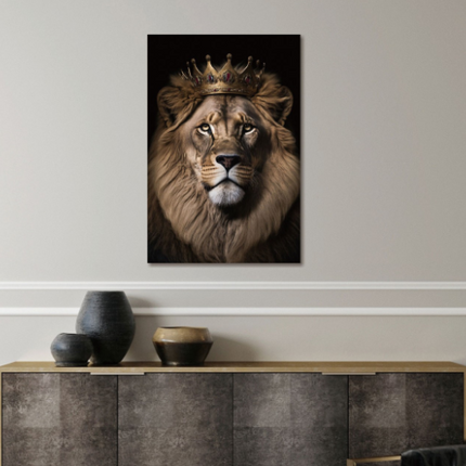 Large Lion Wall Art