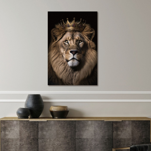 Large Lion Wall Art