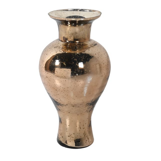 Tarnished Large Gold Vase - Clearance